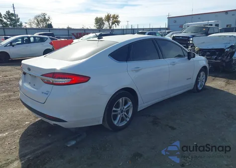 2018 Ford Fusion Hybrid Se from USA, damaged, VIN 3FA6P0LU5JR172908